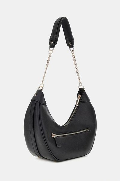 Guess Fedora Hobo Women's Black Shoulder Bag Hwbg9519010-Bla