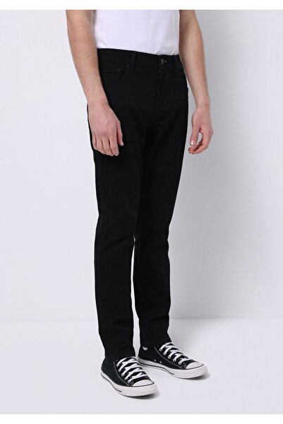 Colin's Straight Fit Düşük Bel Düz Paça Erkek Siyah Jean Pantolon