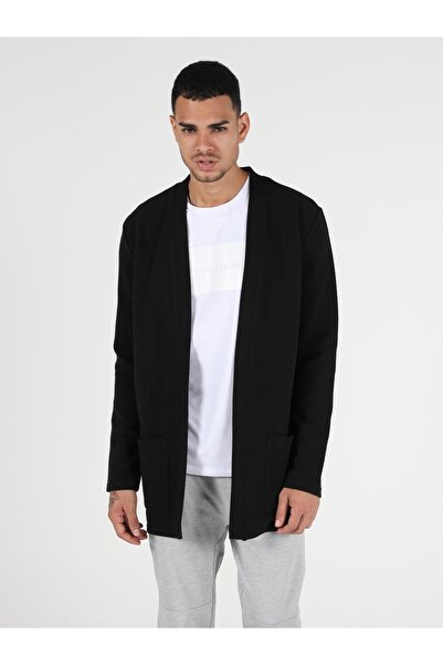 Colin's Regular Fit Erkek Siyah Hırka