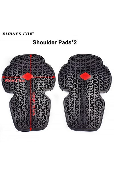 Choice Shoulder Pads Ce Approved Motorcycle Shoulder Elbow Back Protector Pad Universal Motorbike Chest Pad