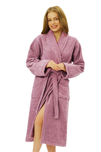 OYALI TEXTİLE Pamuk Bornoz Salyaka Bukle Antibakteriyel Soft Bonoz Hediyelik Günlük Ceyizlik Erkek Kadın