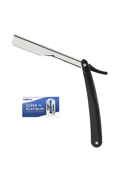 Choice 1razor 10 Blade Manual Shaver For Men Barbershop Razor Stainless Steel Shank Is Easy To Use Safety R