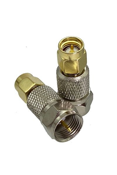 Choice F Male To Sma Male 1pcs Adapter F Tv To Sma Male Plug & Female Jack Straight Rf Coaxial Connector Fo
