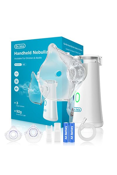 Choice White Medical Silent Mesh Nebulizer Handheld Asthma Ultrasonic Inhaler Atomizer For Adults Children