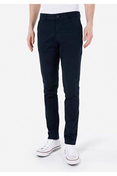 Colin's Slim Fit Orta Bel Düz Paça Erkek Lacivert Pantolon
