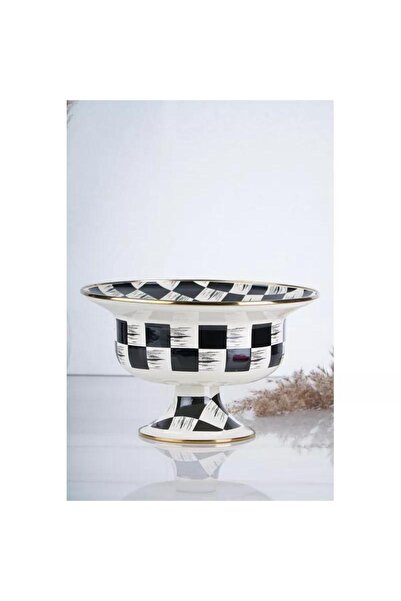 ACAR Qualita King Checkered Enamel Fruit Bowl Msse045 Xap-21-0519
