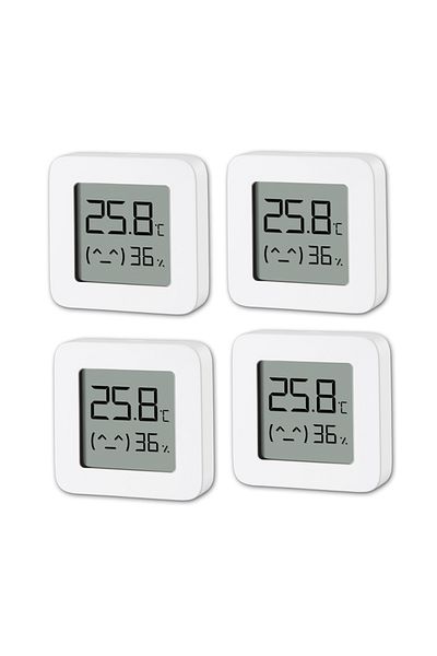 Mijia 4 Pcs Xiaomi Thermometer 2 Electric Bluetooth Wireless Smart Hygrometer Thermometer Temperatur