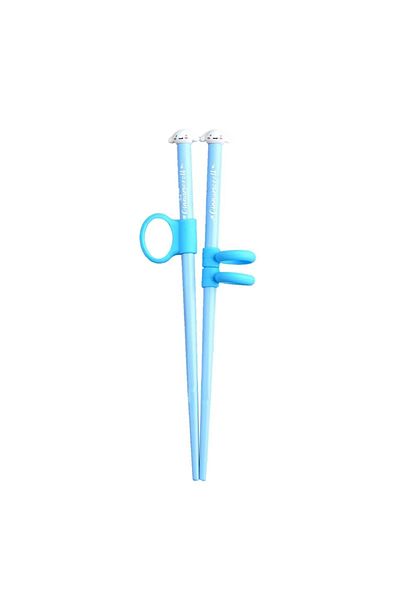 Miniso A Sanrio Kuromi Hello Kitty Chopsticks Cinnamoroll Melody Kids Fast Practice Finger-cot Chopsticks .