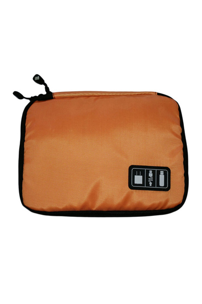 Choice T47-Orange UTHAI T47 HDD Cable Storage Bag Travel Mobile Hard Drive U Disk Organizing Package Earpho