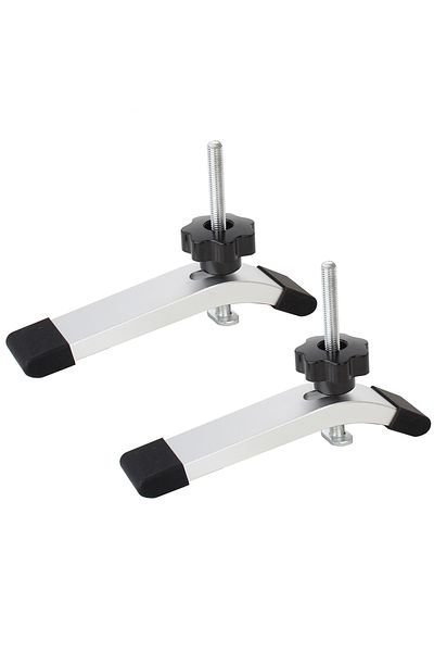 Choice As Shown 2pc Silver 1pc Quick Acting T-track Hold Down Clamp With T Bolts And Silder Aluminum Alloy