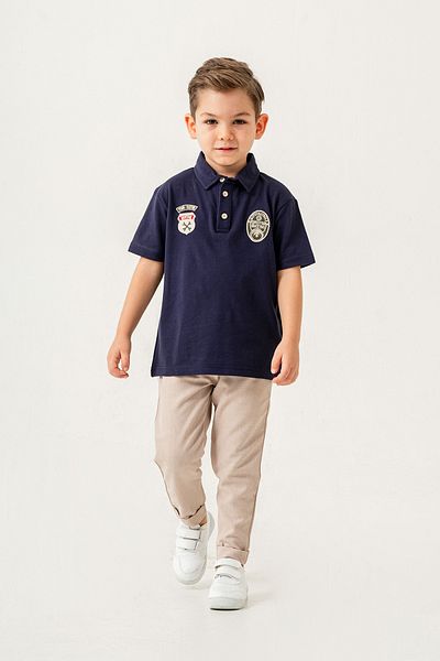 e-çocuk Boy's Polo Neck Short Sleeve Suit 60281