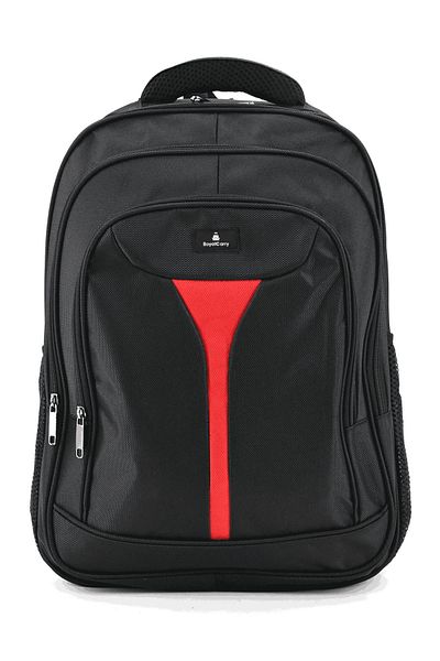 Royal Carry Rc-030 18-inch Lightweight Laptop Backpack | Water-resistant Durable Black Polyester