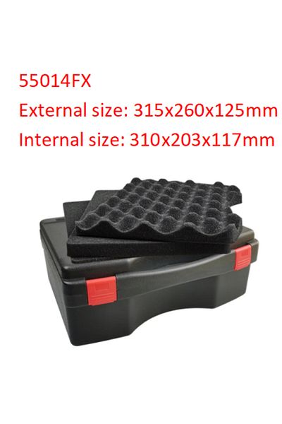 Choice 55014fx Multifunctional Hardware Toolbox Portable Plastic Instrument Case Notebook Protective Storag