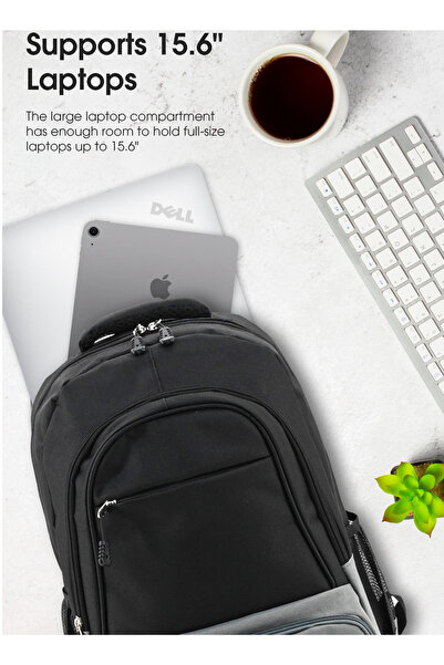 Royal Carry Rc-028 18-inch Durable Laptop Backpack | Water-resistant Polyester