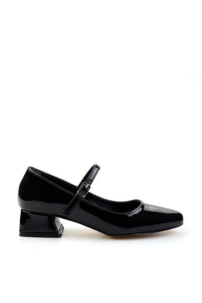Bambi Black Women's Classic Heeled Shoes K 01994103308