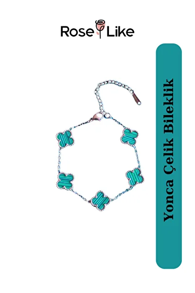 RoseLike Clover Steel Bracelet