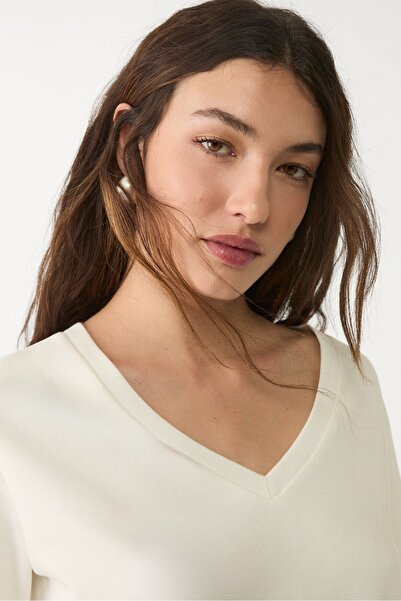 Stradivarius Basic regular fit cotton T-shirt