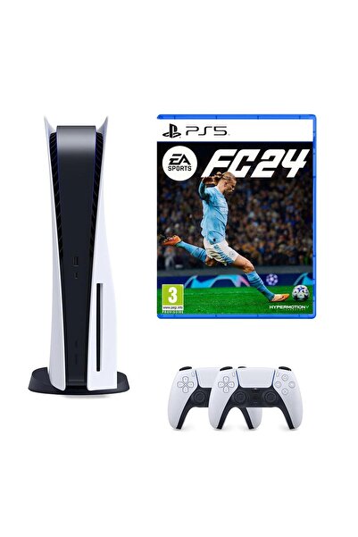 Sony Playstation 5 Disk Li 2. Dualsense Kol Ps5 Ea Sports Fc 24 (İTHALATÇI GA...