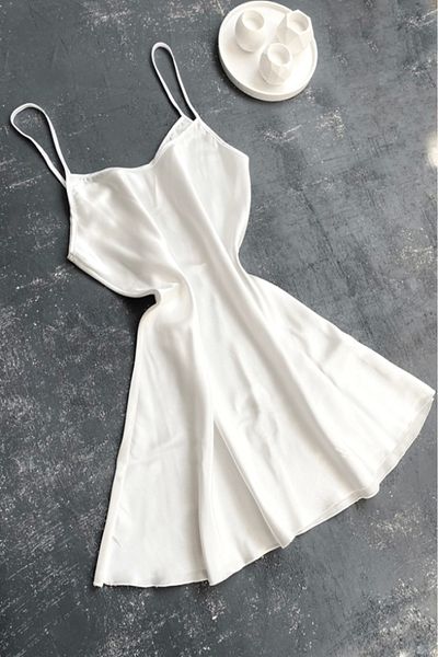 gc gece incisi Satin Nightgown