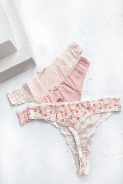 gc gece incisi Cotton Thong Set of 3