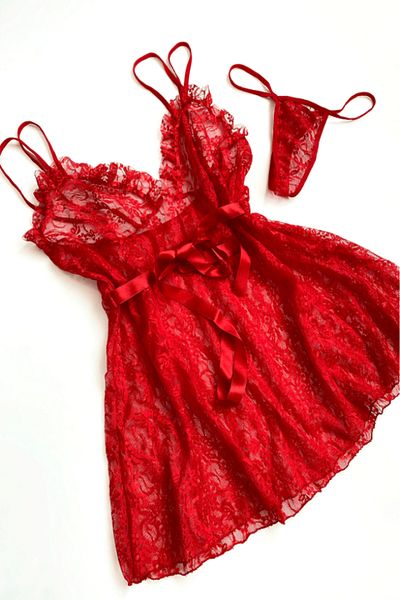 Gece İncisi Tulle Nightgown