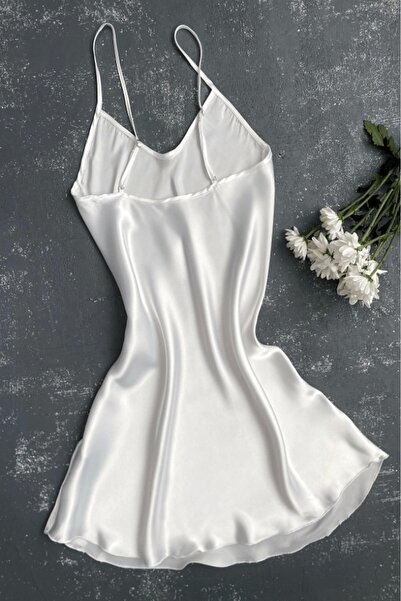 gc gece incisi Екрю сатиновий нічний халат