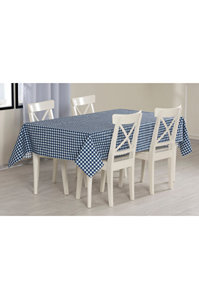 Premier Home مفرش طاولة منقوش 150x220 أزرق داكن