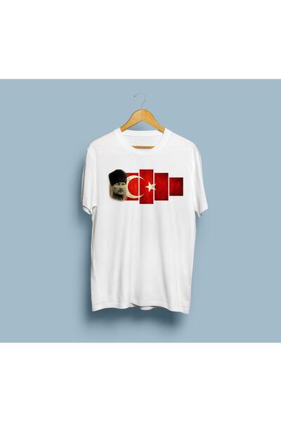 eioswear Μπλουζάκι Unisex oversized με μοτίβο του Μοσταφά Κεμάλ Ατατούρκ και ...