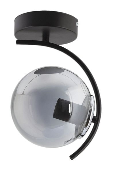 ESSLİGHT Evren Single Plafonier Chandelier (Smoked Glass) Entrance Hall Kitchen Young Room