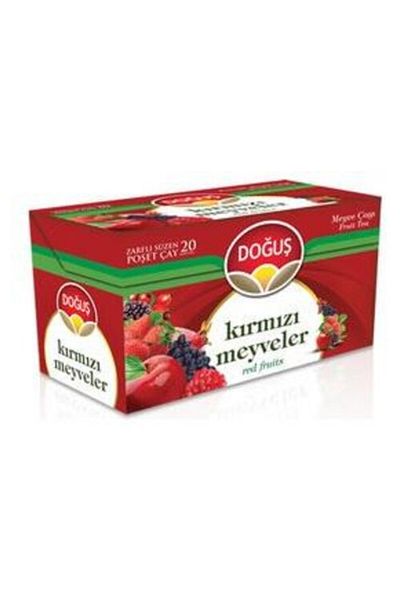 Doğuş W Dogus Herbal Tea 40Gr Red Fruits*12Pcs***