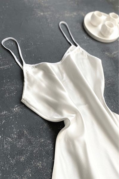 gc gece incisi Satin Nightgown