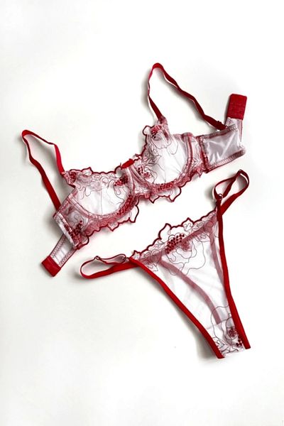 Gece İncisi Underwire Bra Set