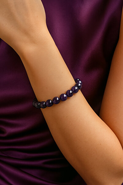 Padore Accessory تجديد عقلك وجسمك| سوار من حجر الجمشت الطبيعي| معتمد > مصنوع ...