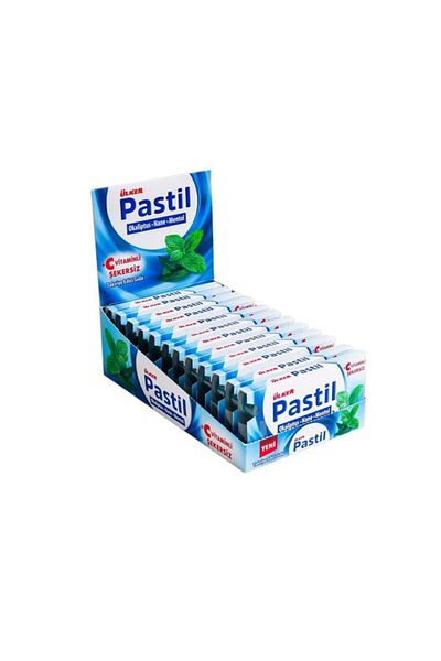 Ülker Eucalyptus Mint Menthol - 8 Pastilles 12 Pieces