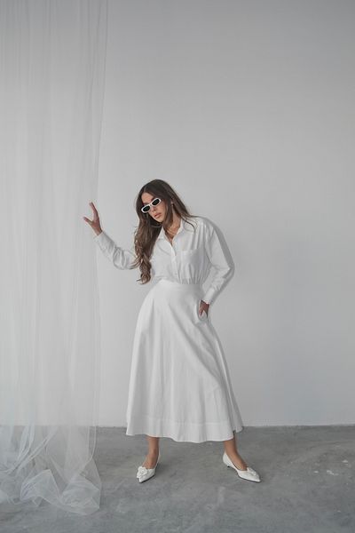 Swass Oversize Buttoned Short Shirt