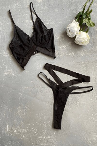 gc gece incisi Бюстгальтер з бантиками та стрічками