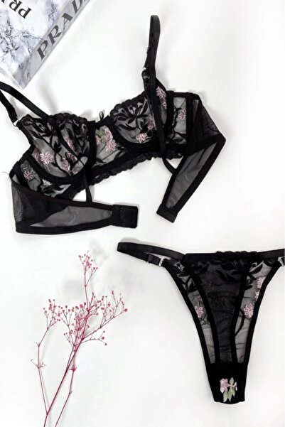 gc gece incisi Бюстгальтер з квітковим принтом