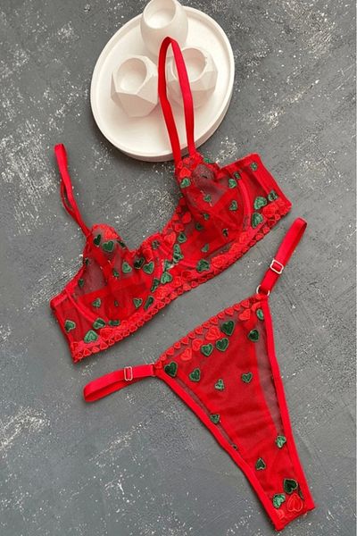 gc gece incisi Heart Bra Set