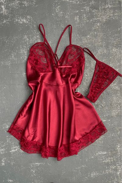 gc gece incisi Babydoll - Lace Detailed Design