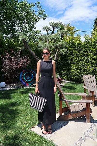 Swass Palma Summer Donna Dress Black