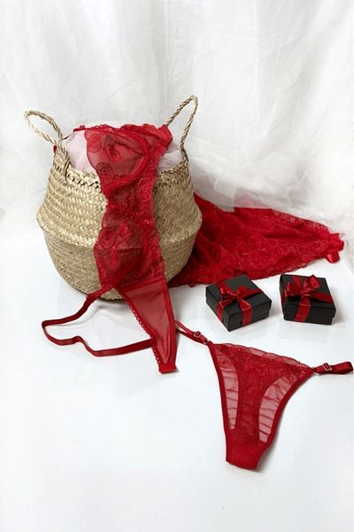 gc gece incisi Embroidered Bra Set