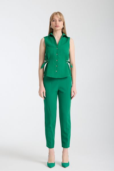 Swass D Buckle Detailed Vest Green