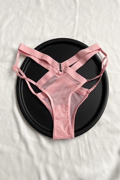 Gece İncisi High Waist Thong