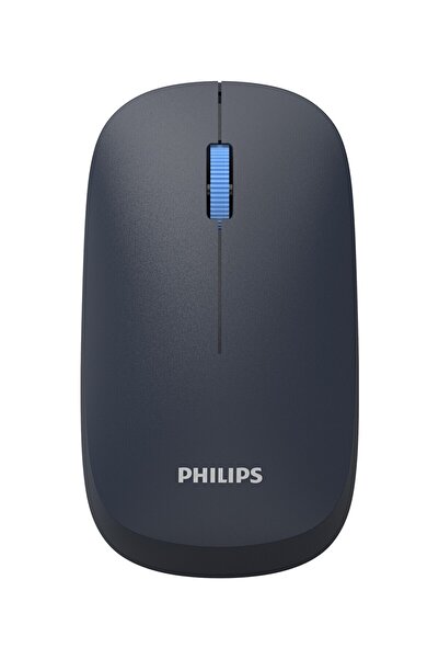 Philips Spk7438 Kablosuz Mouse Bluetooth Mouse Çift Mod Sessiz Mouse Pil Dahil Resmi Distribütör Lacivert