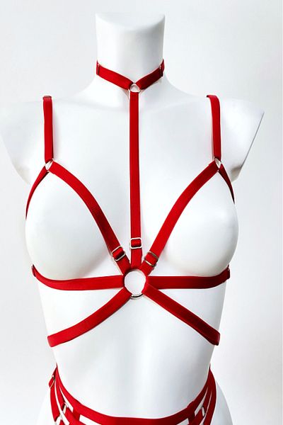 Gece İncisi Harness Suit with Leg Apparatus