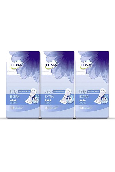 TENA فوط صحية إضافية، 30 قطعة