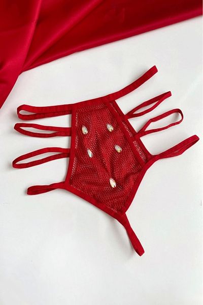 Gece İncisi Stone Detailed Mesh String
