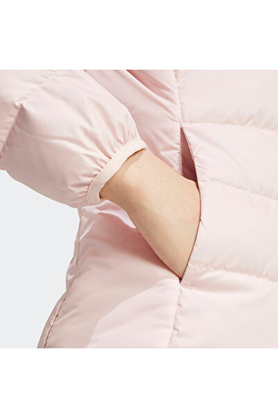 adidas Дамско зимно пухено яке Essentials Light Down, дълго, екрю, IX8931