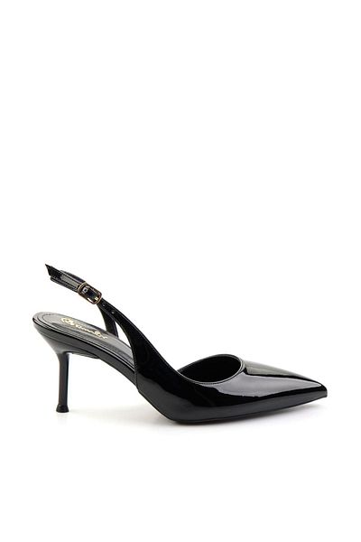 Bambi Black Women's Classic Heeled Shoes K01209075008