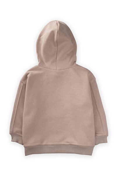 Cigit Béžová mikina s kapucí 2-10 let